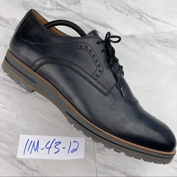 • Moral code Mens black leather | size 11 M | derby / Oxford Dress Shoes Moral Code Chase Men main image 2